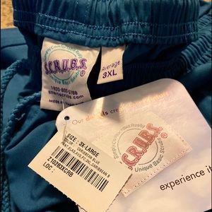 SCRUBS Brand Scrub Pants in Caribbean Blue. Sz 3x.
